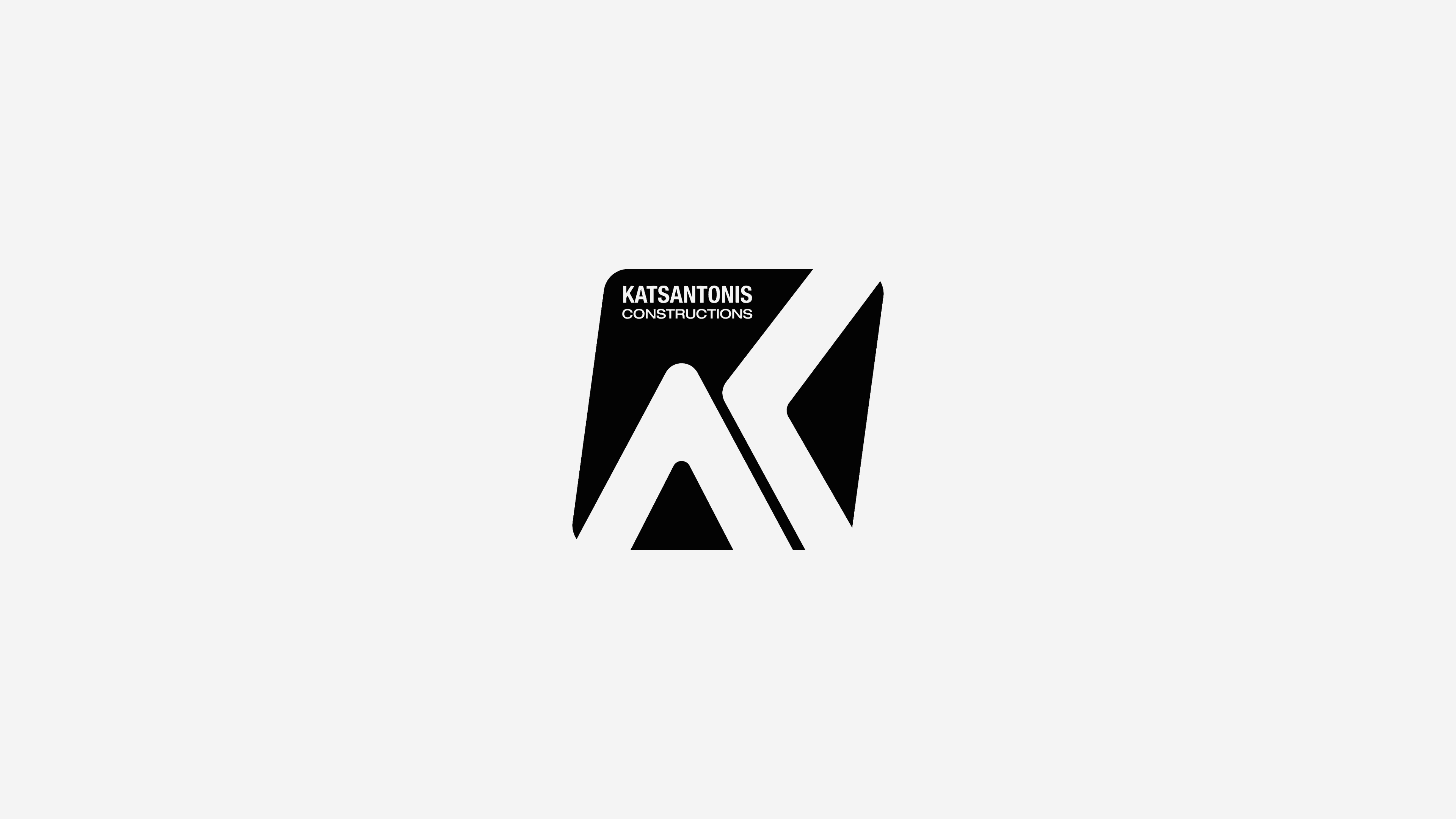 Katsantonis Constructions logo and corporate identity